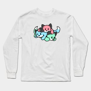 Pile of foxes Long Sleeve T-Shirt